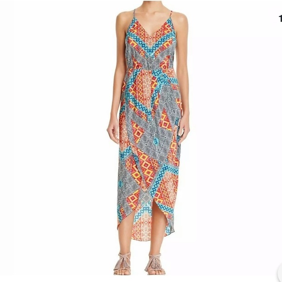 AMANDA Uprichard Graphic print silk dress - Picture 1 of 12